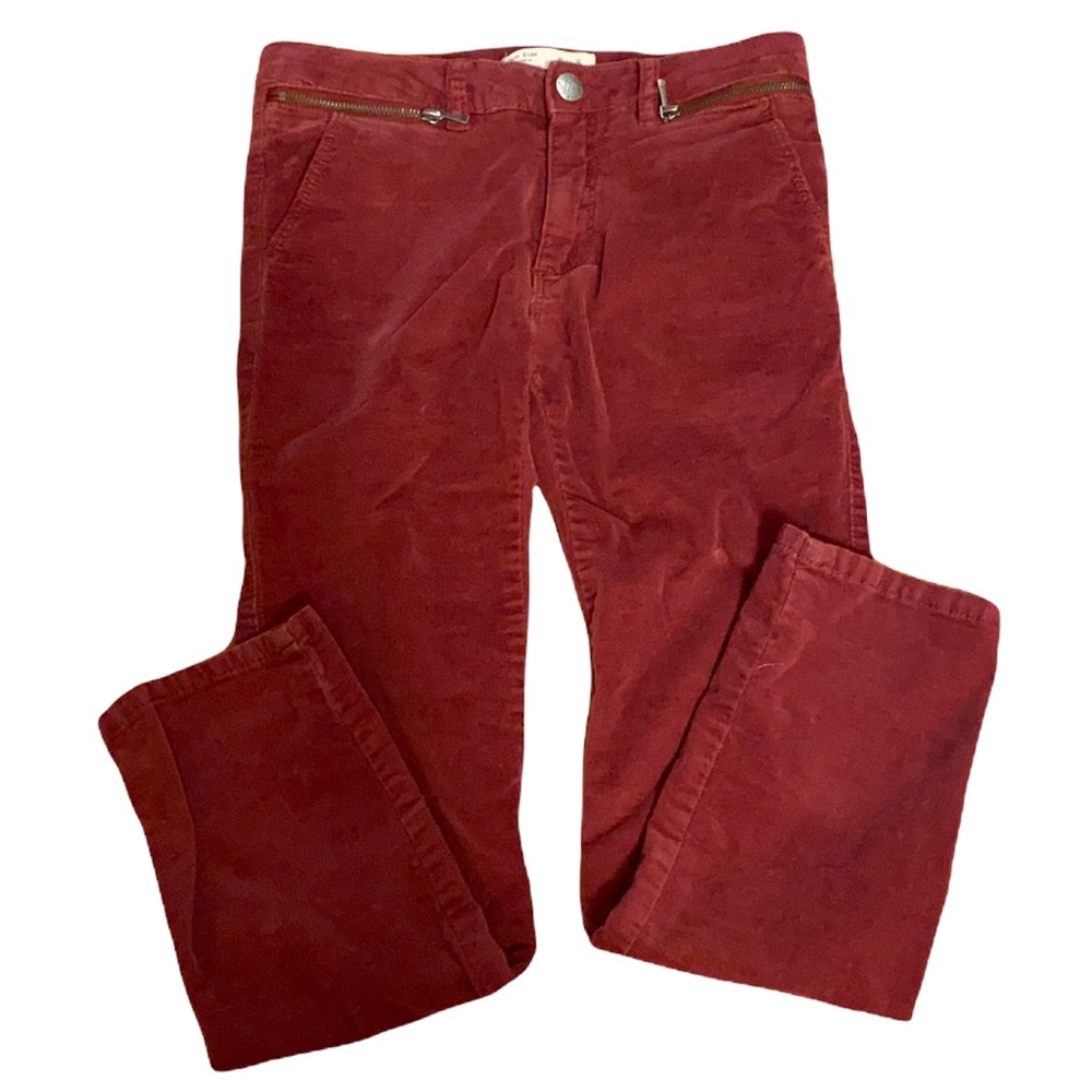 ZARA Kids Collection velvet pants.